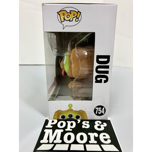 Funko Pop! Remix: Dug 754 Vaulted Exclusive Vinyl Figure Box Damage W/Protector - Picture 3 of 12